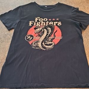 Men Medium Black Graphic T-Shirt